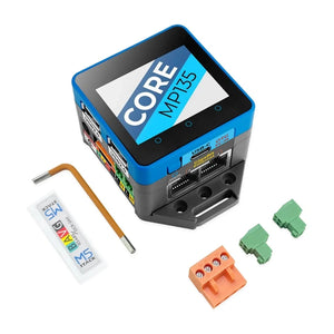 M5Stack CoreMP135 included accessories and terminal blocks