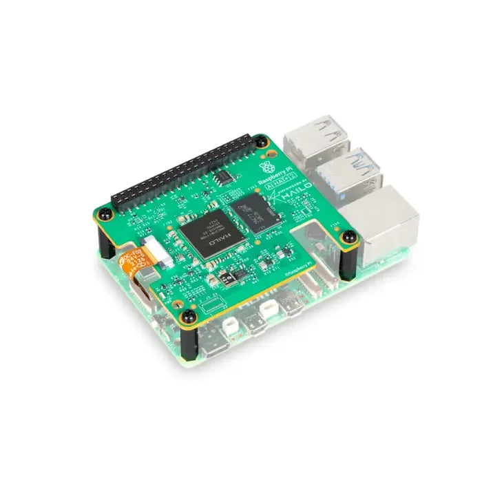 Raspberry Pi AI HAT+ 2 on white background