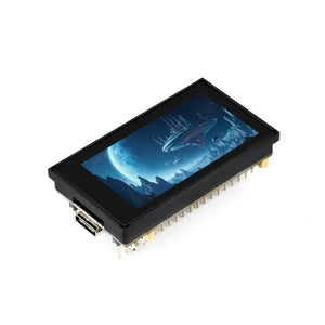 Waveshare ESP32-S3-Touch-LCD-1.9 white background side view