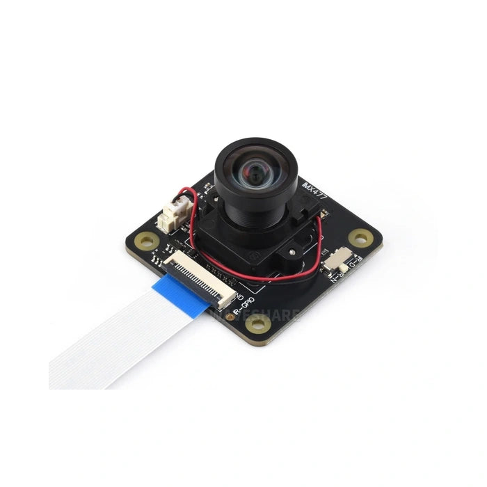 Waveshare IMX477 IR-CUT 12.3MP Camera (B) white background