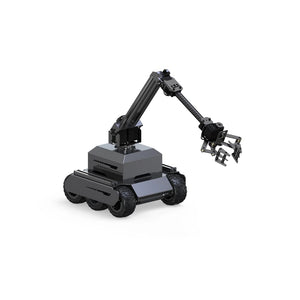 Waveshare RoArm-M2-GA robotic arm mobile platform scene