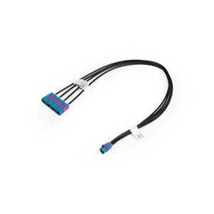 Seeed Mini-FAKRA 4-in-1 0.5m cable on white background