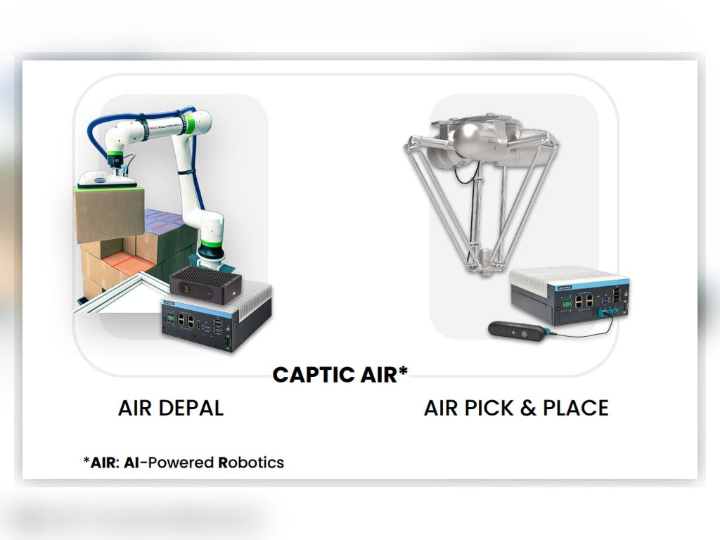 Captic AIR Uses Orbbec Gemini 335Lg and Femto Mega I for AI Robot Picking cover image