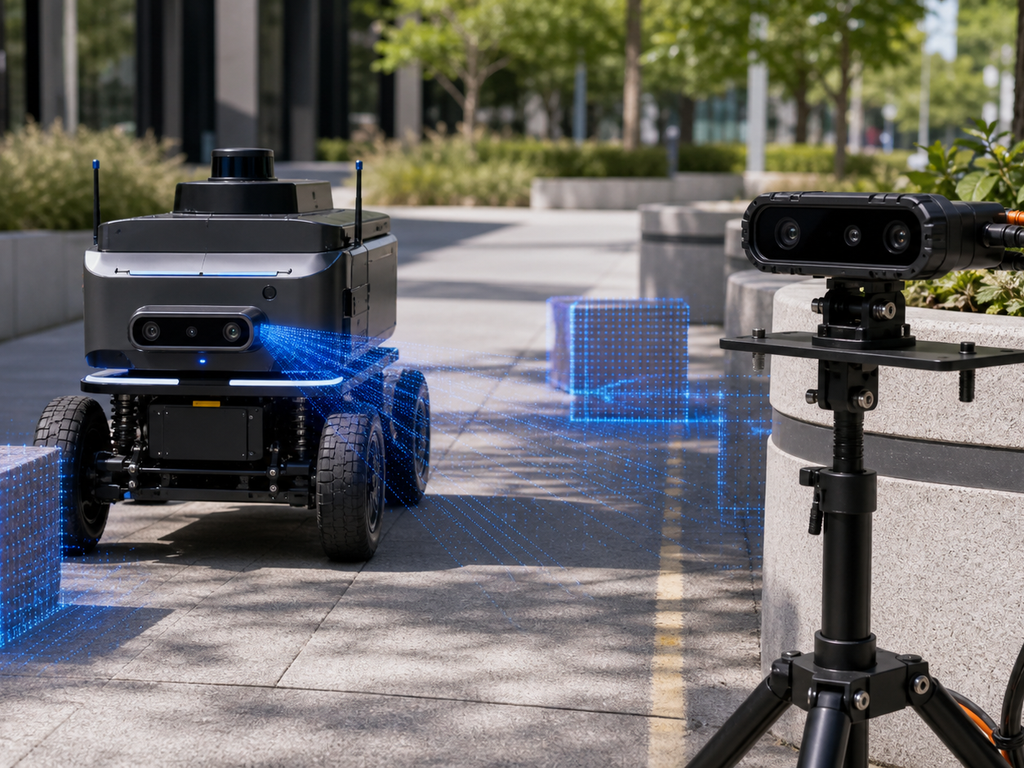 ORBBEC Gemini 335LG and Gemini 345Lg GMSL2 stereo depth camera comparison for outdoor robots