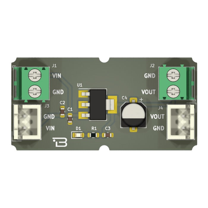 Boardoza AMS1117-5V Voltage Regulator front side