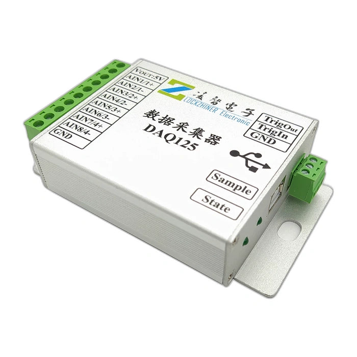 Acquisizione dati USB DAQ125 a 16 bit, 8 canali, 800Ksps AD7606 per LabVIEW