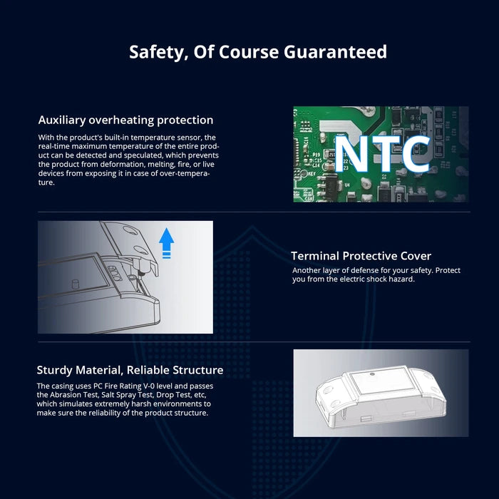 SONOFF BASICR4 safety and structure overview