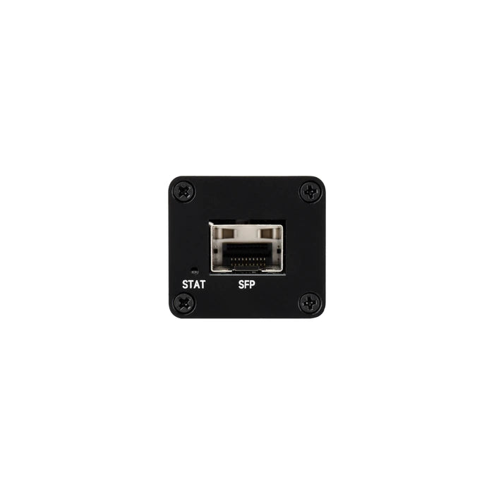 Waveshare SFP fiber-to-Ethernet converter interface view