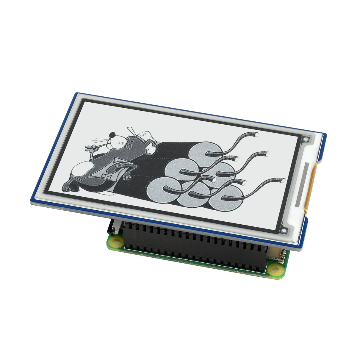 Waveshare 3.7inch e-Paper Display HAT For Raspberry Pi 480x280 - image 3
