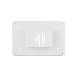 Waveshare PI5-CASE-TD2-B white protective case rear view